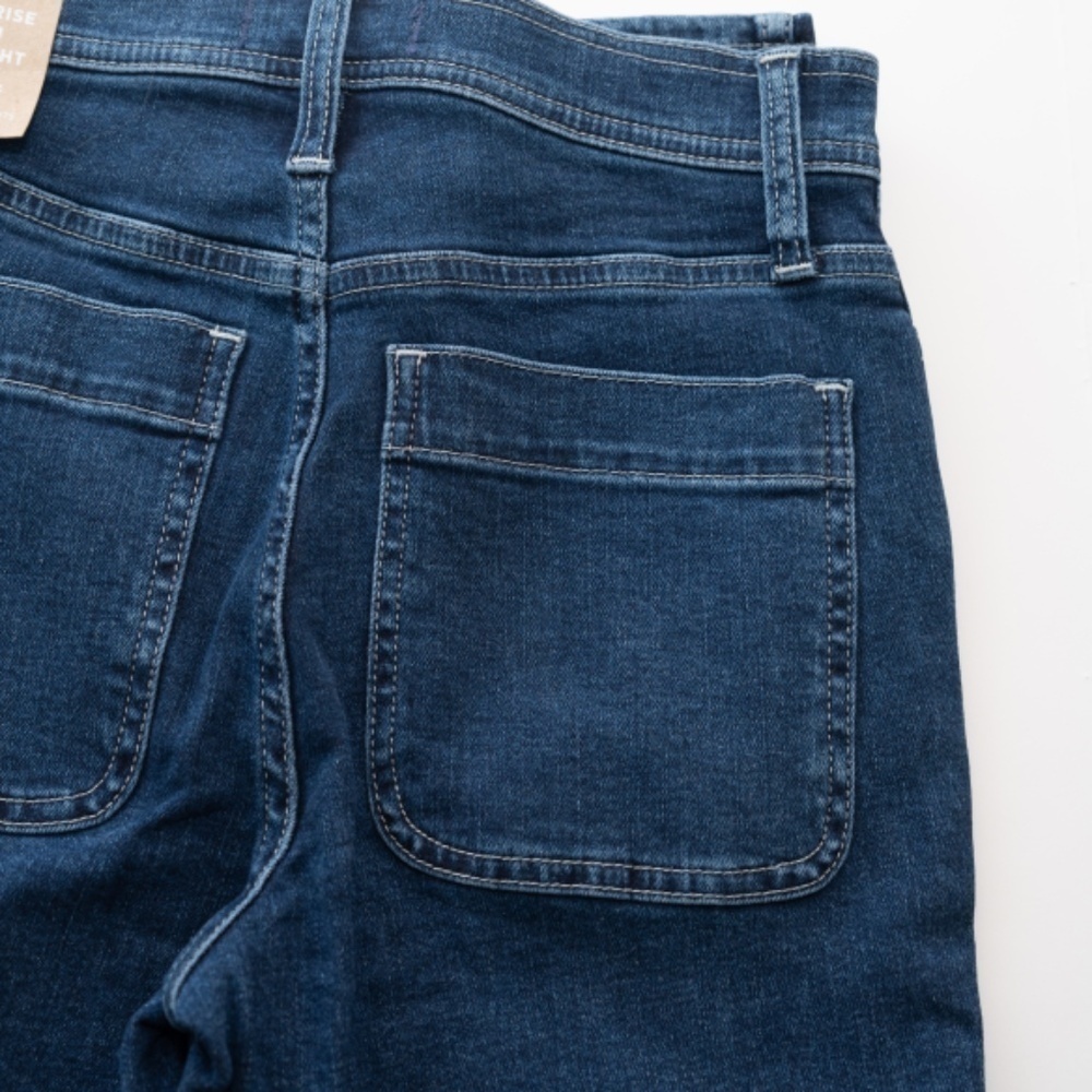 Madewell. High-Rise Slim Straight Jean. - Picture 7 of 13